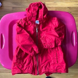 Red toddler jacket